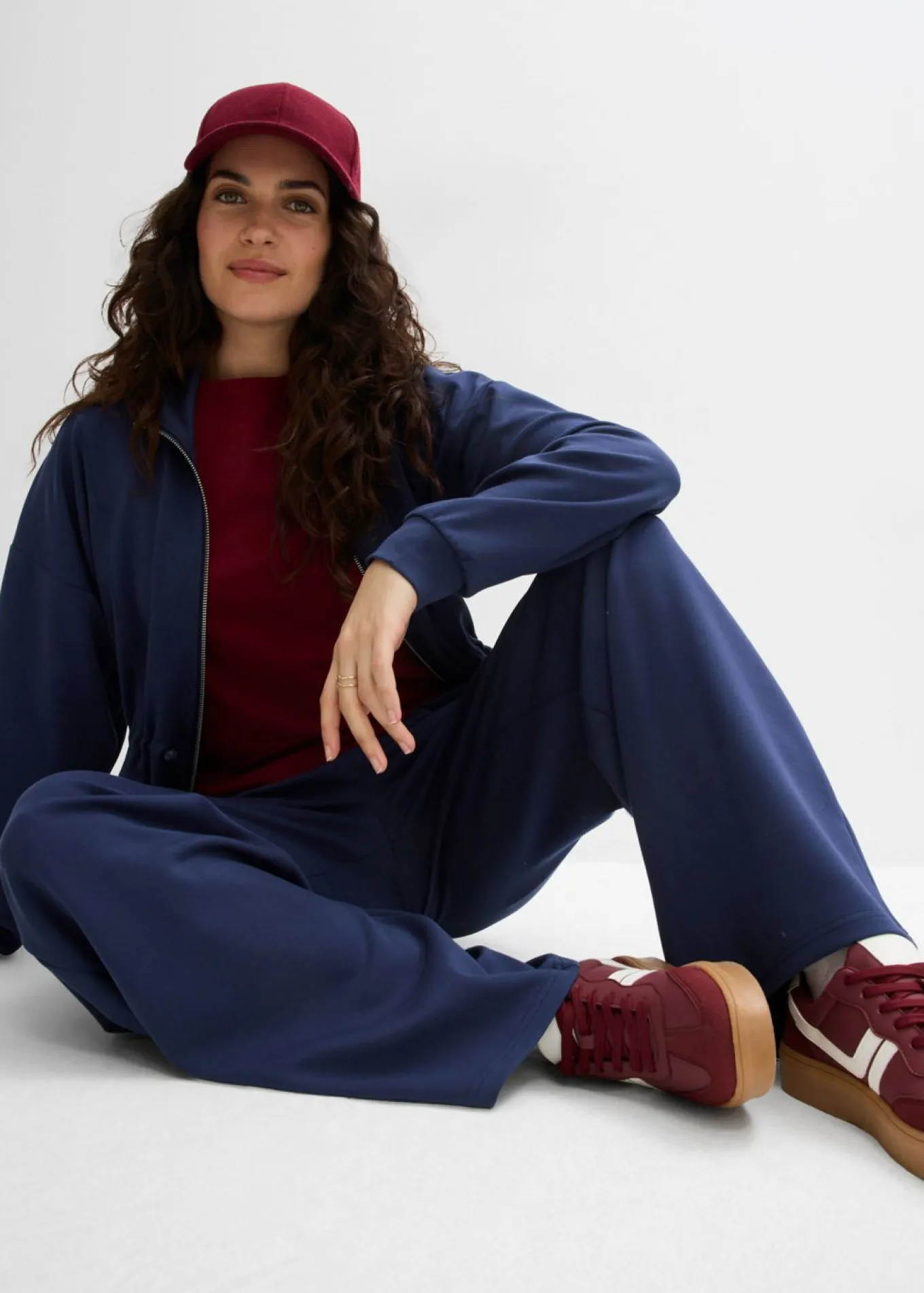 Chaqueta oversize de neopreno suave