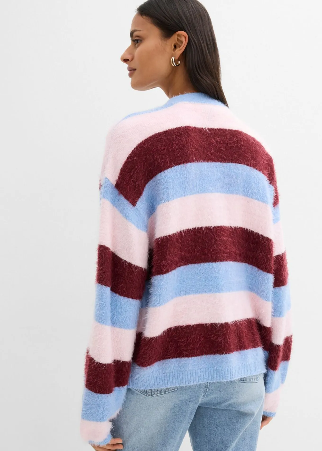 Chaqueta oversize de punto