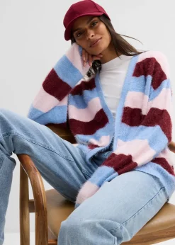 Chaqueta oversize de punto