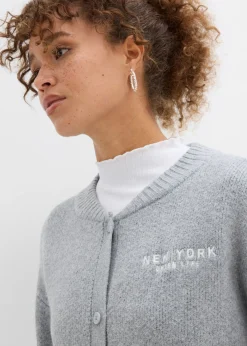 Chaqueta oversize de punto