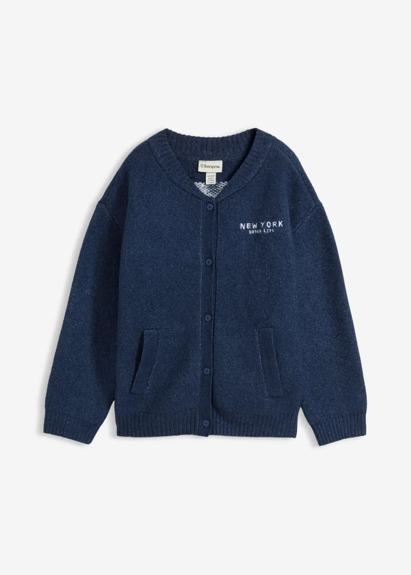 Chaqueta oversize de punto