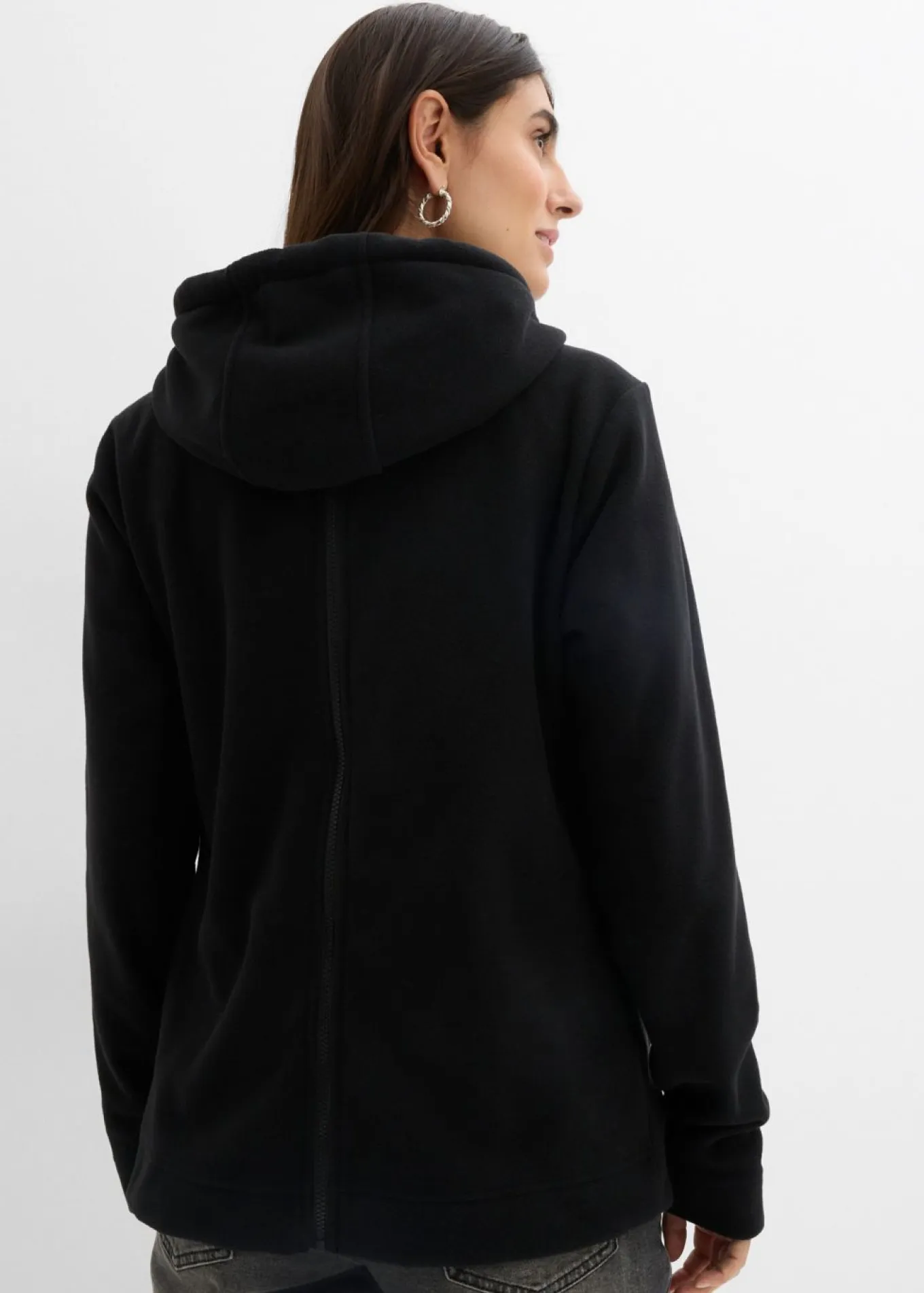 Chaqueta polar 4 en 1 con inserto para bebé y función de porteo en la parte delantera y trasera