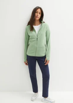 Chaqueta polar con bolsillos con cremallera