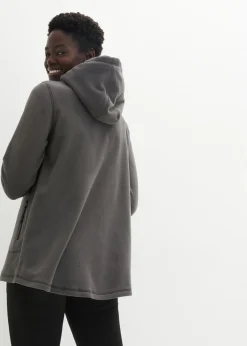 Chaqueta polar con bolsillos con cremallera