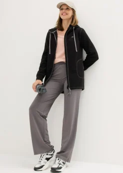 Chaqueta polar con bolsillos con cremallera