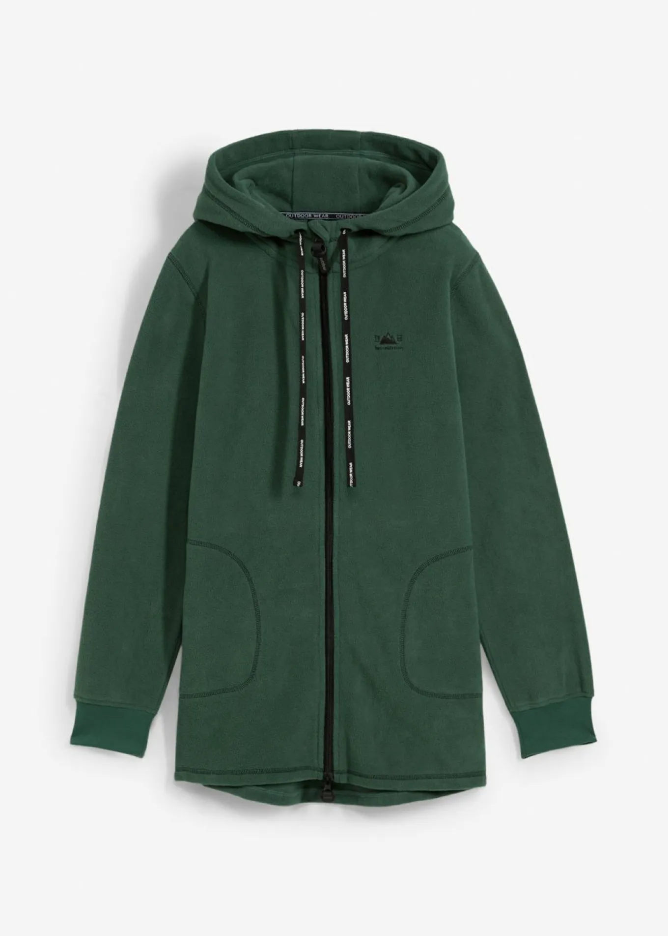 Chaqueta polar con bolsillos con cremallera