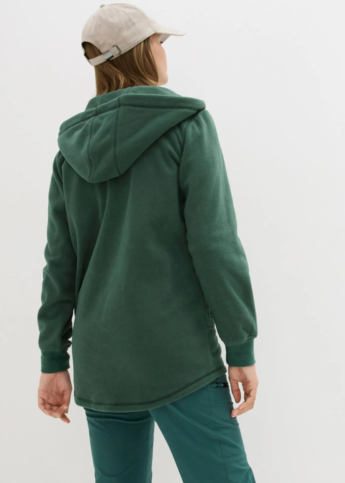 Chaqueta polar con bolsillos con cremallera