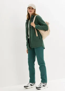 Chaqueta polar con bolsillos con cremallera