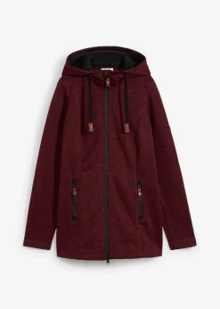 Chaqueta polar con capucha