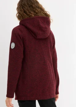 Chaqueta polar con capucha