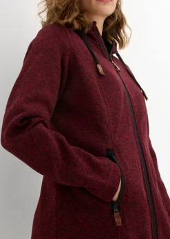 Chaqueta polar con capucha