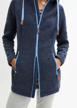 Chaqueta polar con capucha