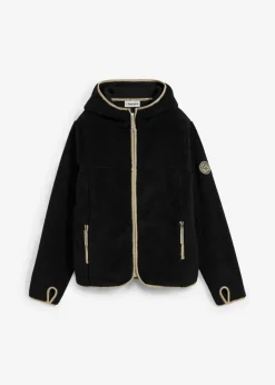 Chaqueta polar con capucha