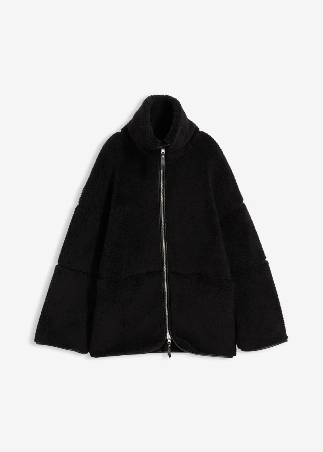 Chaqueta polar con corte holgado