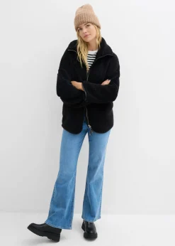 Chaqueta polar con corte holgado