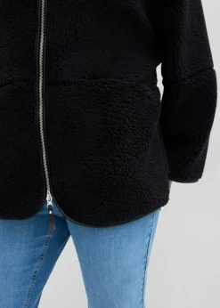 Chaqueta polar con corte holgado