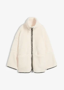 Chaqueta polar con corte holgado