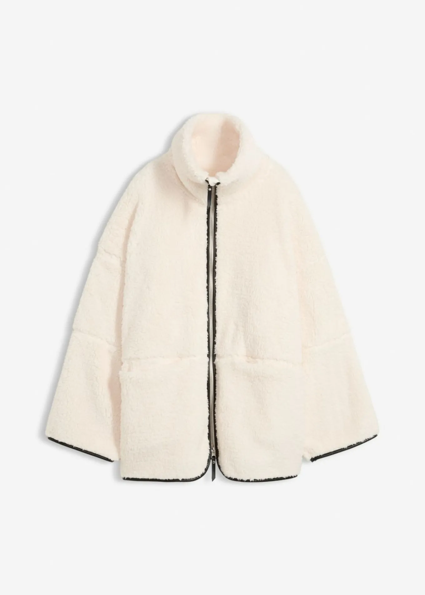 Chaqueta polar con corte holgado