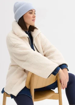 Chaqueta polar con corte holgado