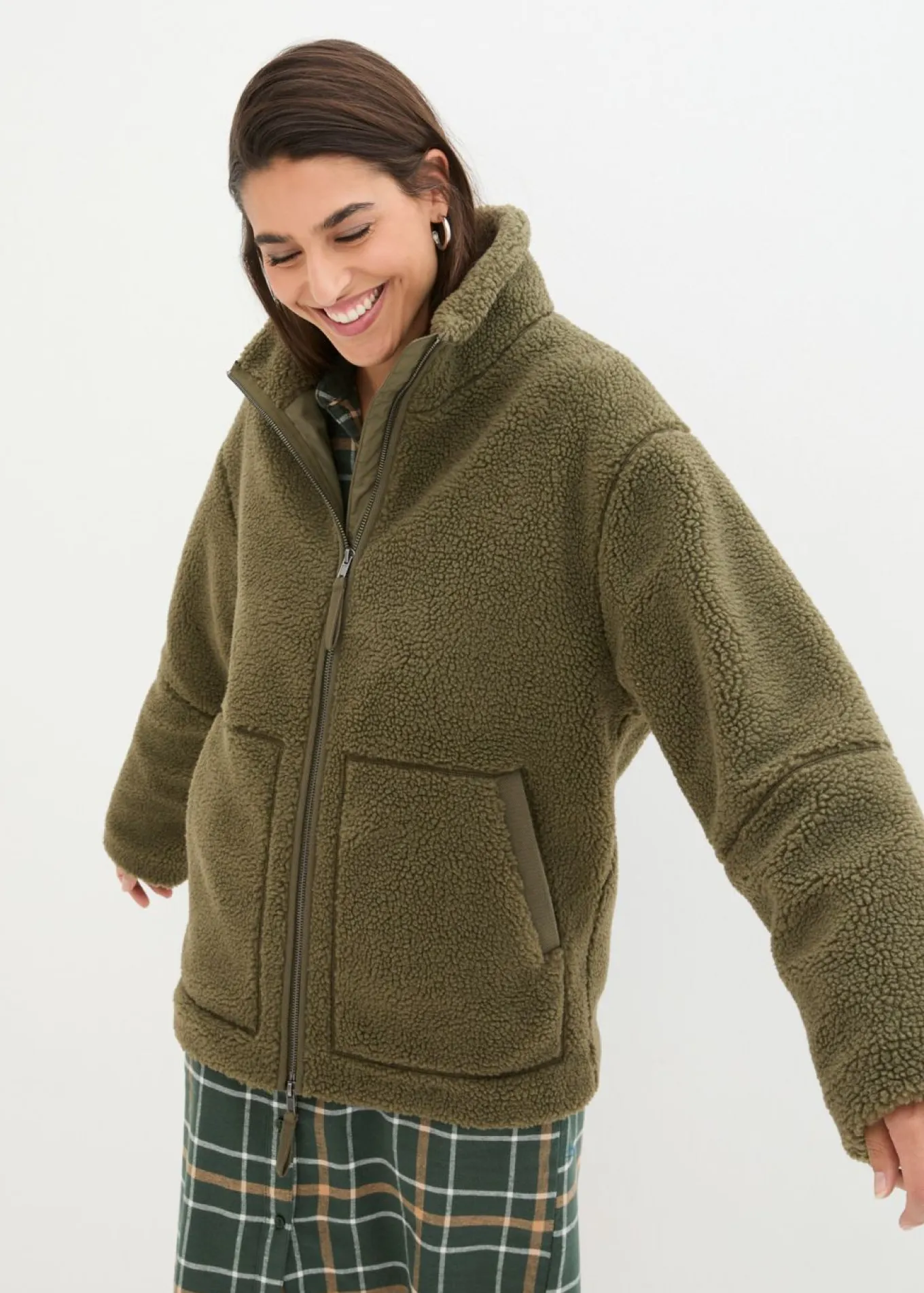 Chaqueta polar con forro