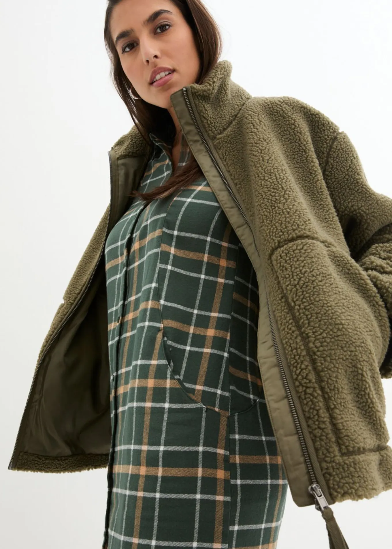 Chaqueta polar con forro