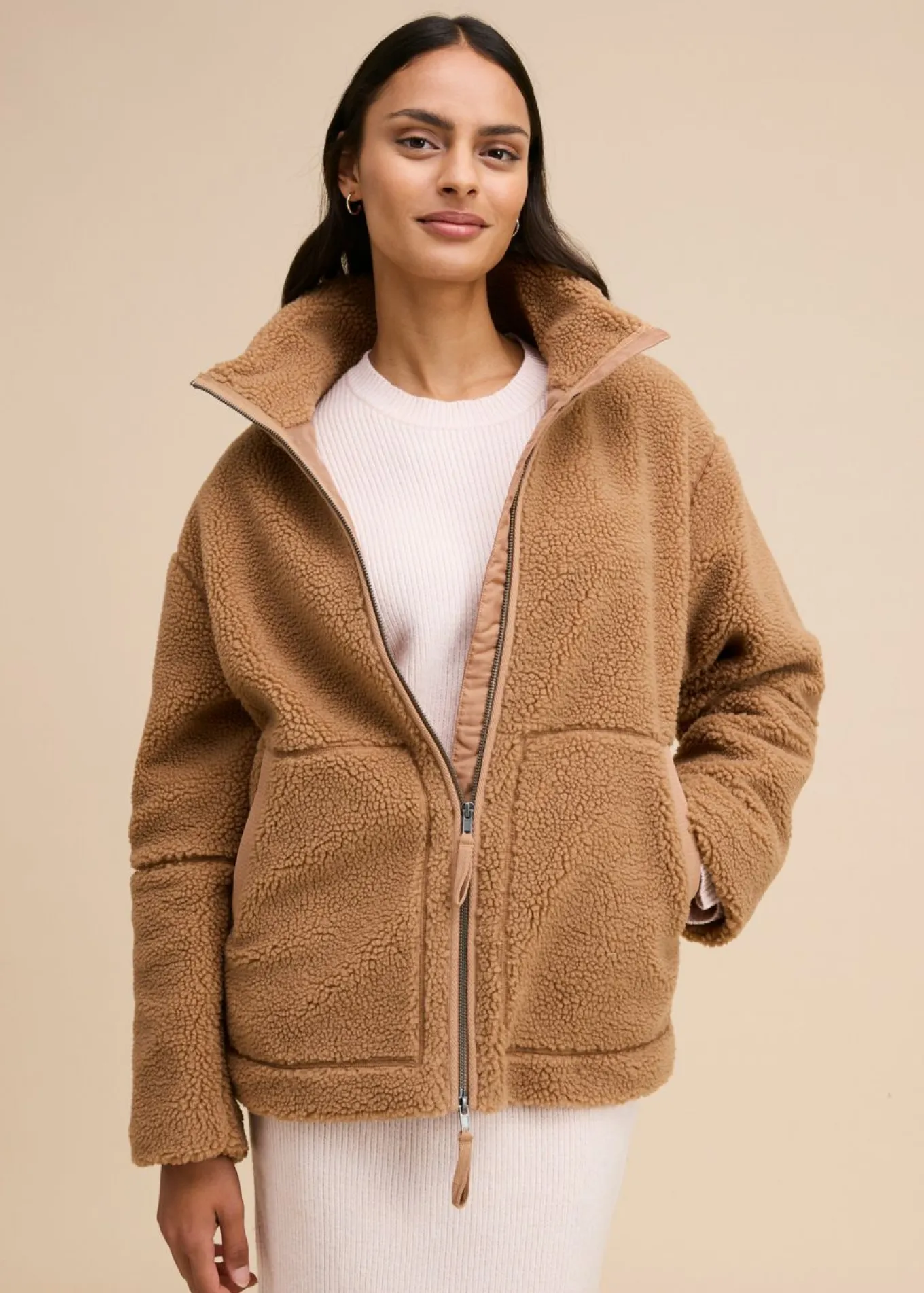 Chaqueta polar con forro