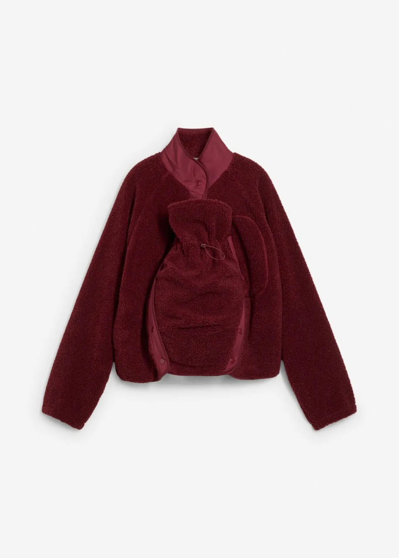 Chaqueta polar premamá/de porteo 3 en 1