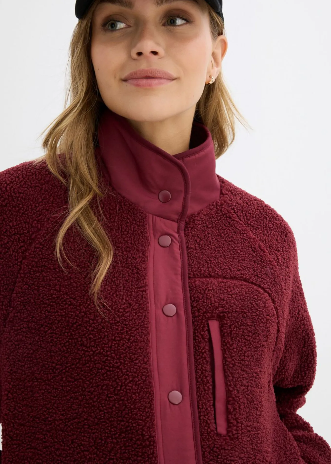 Chaqueta polar premamá/de porteo 3 en 1