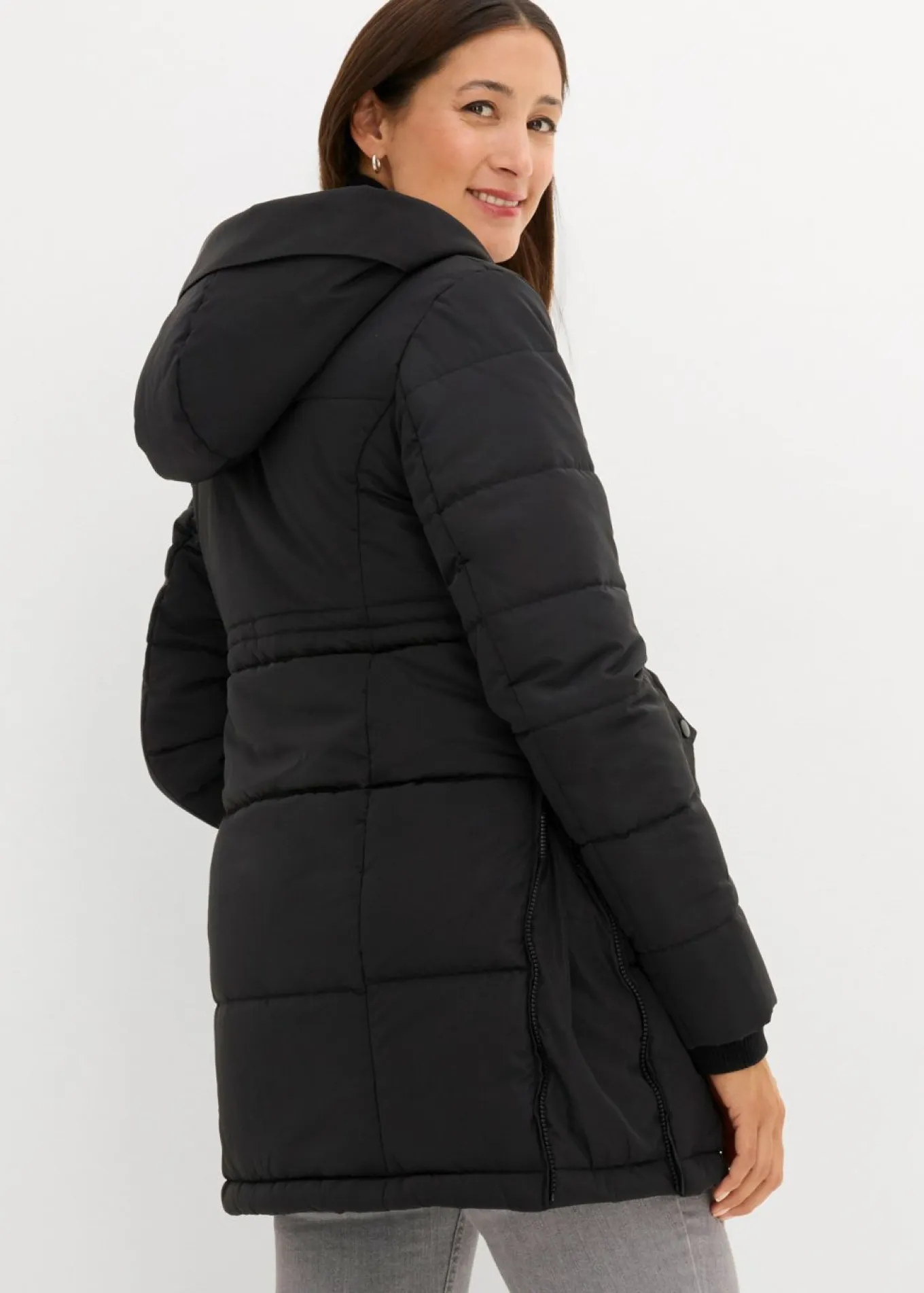 Chaqueta premamá 3 en 1 con inserto de porteo