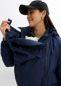 Chaqueta premamá 3 en 1 con inserto de porteo
