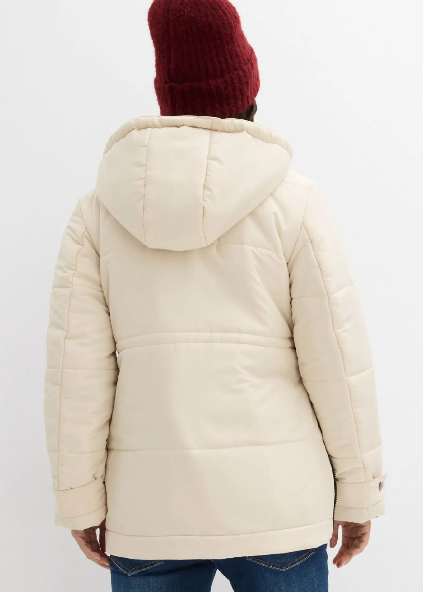 Chaqueta premamá de porteo 6 en 1 con forro polar extraíble