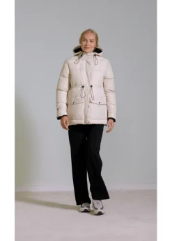 Chaqueta premamá de porteo 6 en 1 con forro polar extraíble