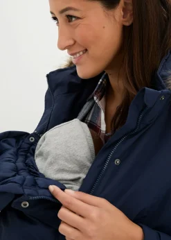 Chaqueta premamá funcional y de porteo 3 en 1