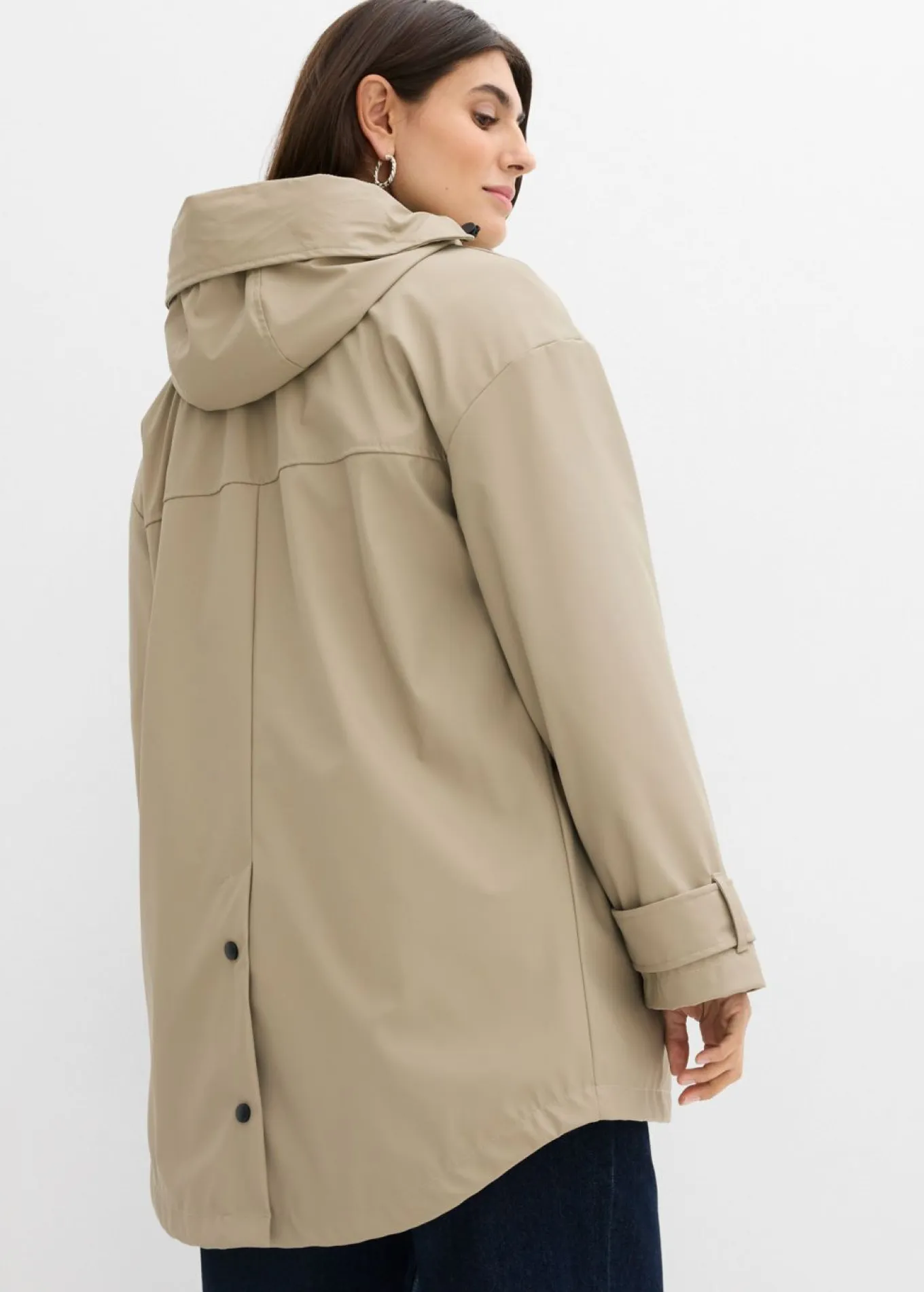 Chaqueta premamá impermeable 6 en 1 con inserto de porteo y chaqueta polar desmontable