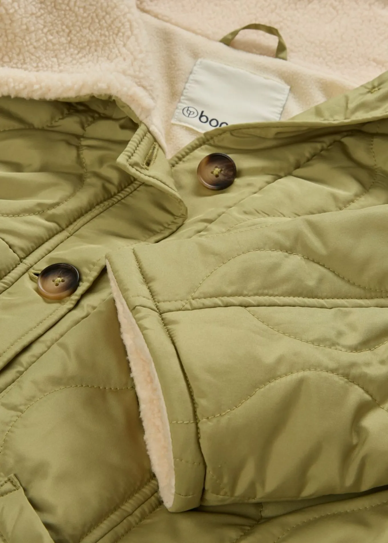 Chaqueta premamá ligera 3 en 1 con forro polar e inserto de porteo