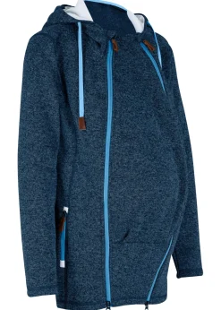 Chaqueta premamá/de porteo de tejido polar
