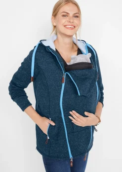 Chaqueta premamá/de porteo de tejido polar