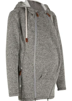 Chaqueta premamá/de porteo de tejido polar