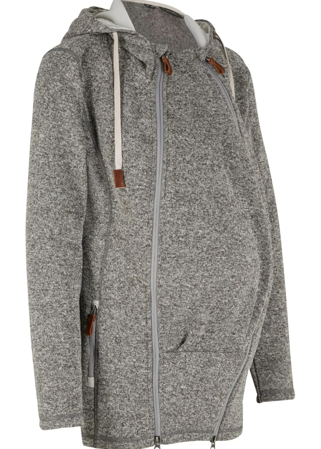 Chaqueta premamá/de porteo de tejido polar