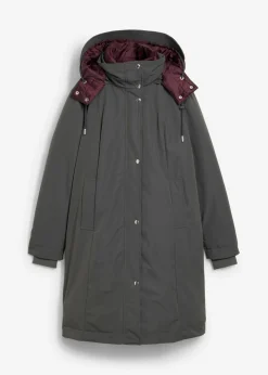 Chaqueta repelente al agua para exteriores con aspecto 2 en 1