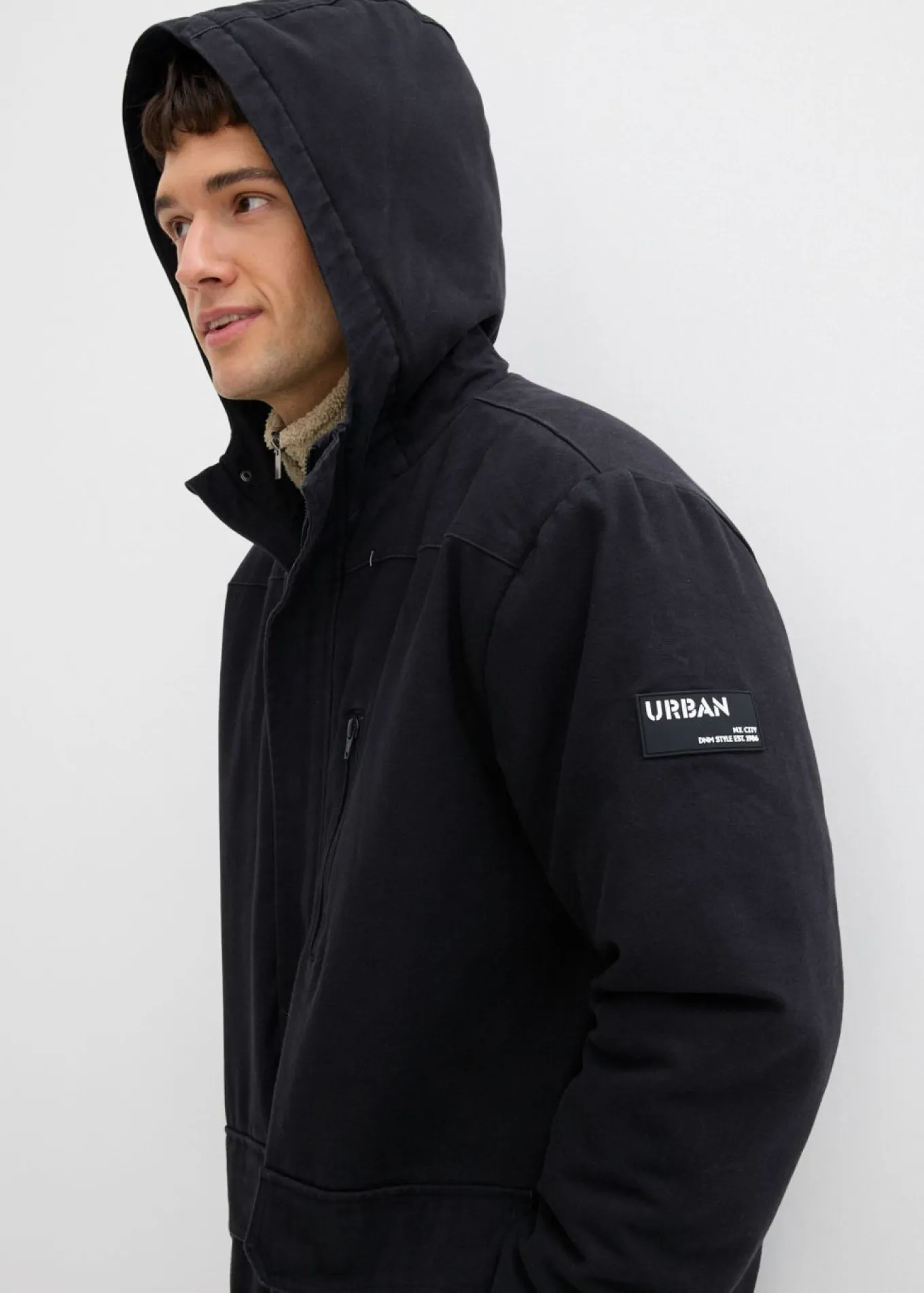 Chaqueta resistente de invierno de lona