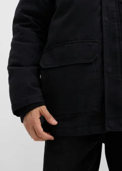 Chaqueta resistente de invierno de lona