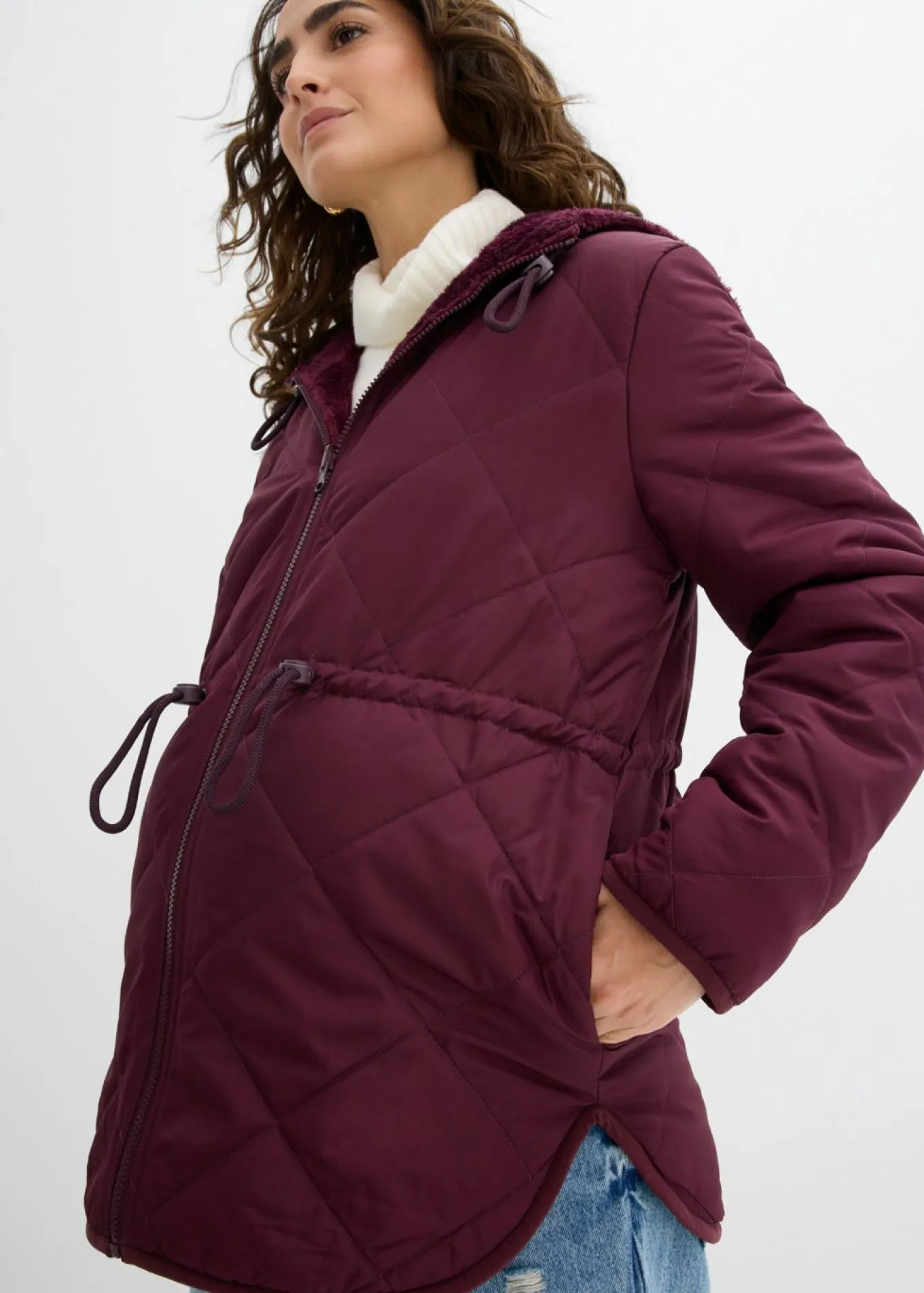 Chaqueta reversible 6 en 1 para durante y después del embarazo