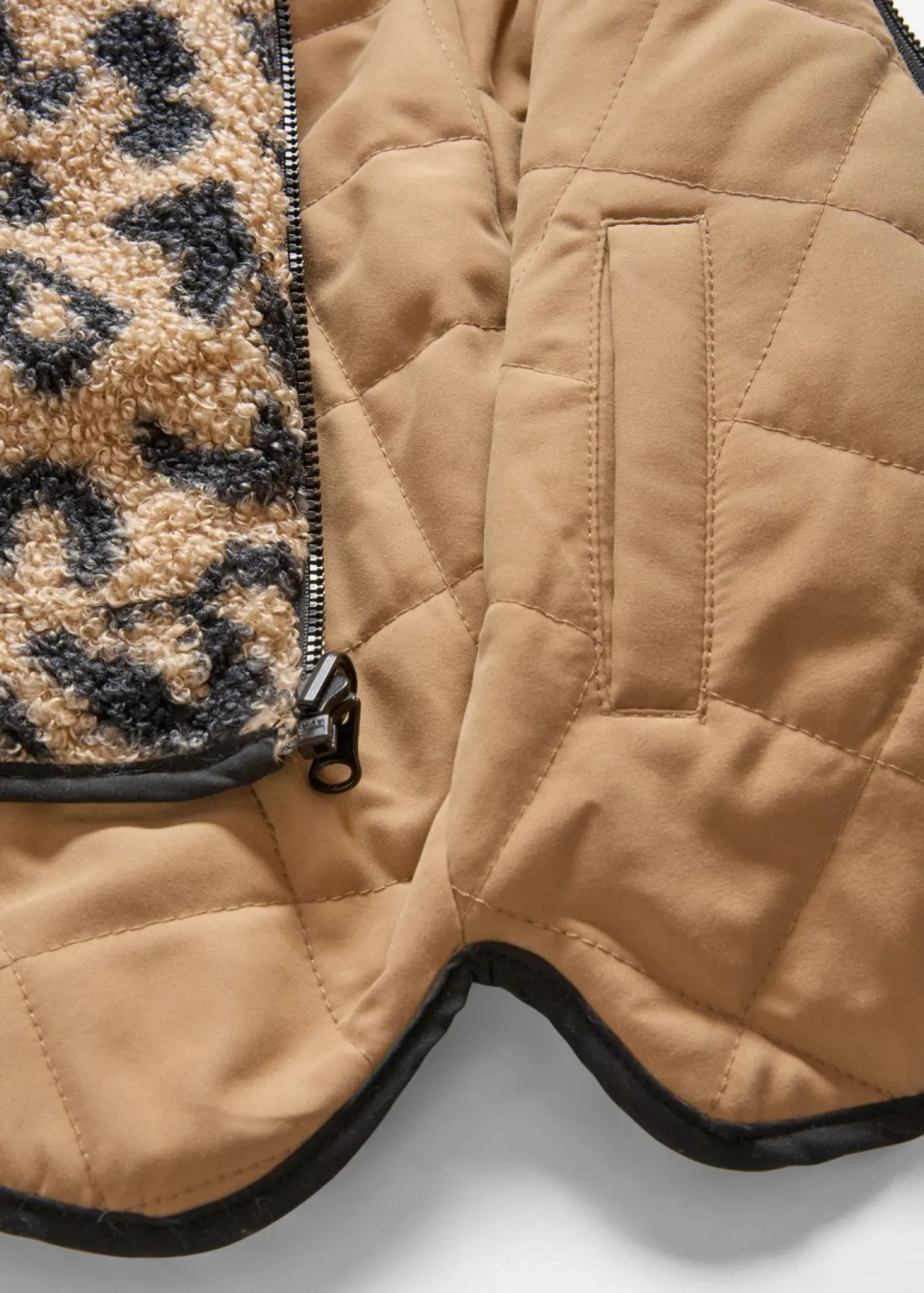Chaqueta reversible 2 en 1 de forro polar