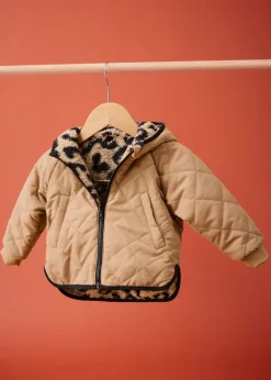Chaqueta reversible 2 en 1 de forro polar