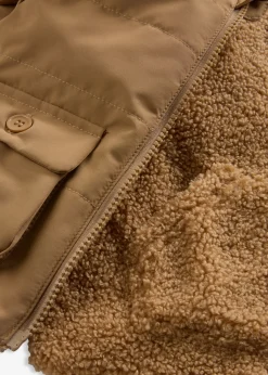 Chaqueta reversible de invierno con interior suave