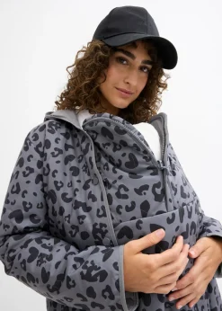 Chaqueta reversible premamá 4 en 1 con función de porteo