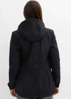 Chaqueta softshell 4 en 1 con inserto para bebé en la parte delantera y trasera