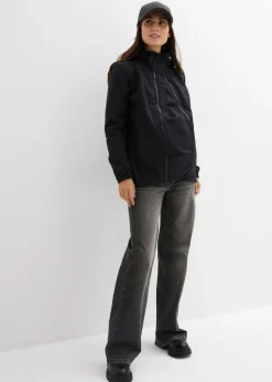 Chaqueta softshell 4 en 1 con inserto para bebé en la parte delantera y trasera