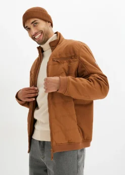 Chaqueta softshell acolchada con forma de cazadora